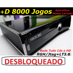 XBOX 360 Desbloqueado 3TB +...